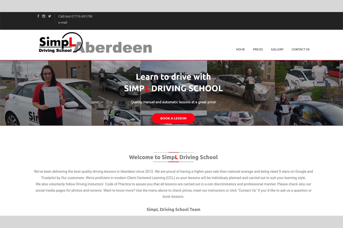 simple driving school aberdeen